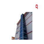 Behinderter Schraubenschacht-Außenaufzug