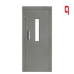 Halbautomatische Aufprall-Schachttür für Aufzüge