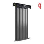 Merih B-01 4-flügelige zentrale Standard-Schachttüren in RAL 7032