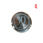 Druckknopf für den Aufzug im 10. Stock