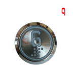 Druckknopf für den Aufzug im 6. Stock