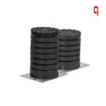 450 kg-1700 kg Well-Boden-Puffer