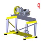 Maschinenmotorständer 81-20 passend verschraubt