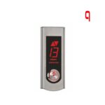 Asbuton Aufputz-Bodentaster für Aufzüge