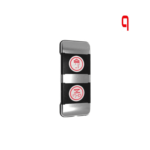 Butkon Truva Nicht-digitaler Doppelknopf