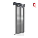 Merih B-01 2-Panel-Teleskop-Standard-Schachttüren in RAL 7032