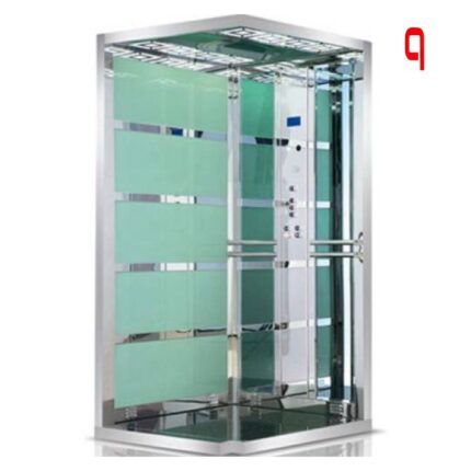 Aufzug-Glaskabine
