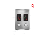 Butkon Standard-Bodenkassette Duplex-Doppeltaster nebeneinander